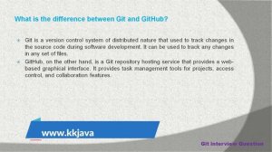 What is the difference between Git and GitHub ? || Git and GitHub Interview question