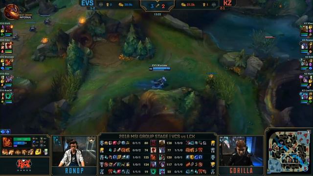 EVS vs KZ – MSI 2018: Групповая стадия. День 2, Игра 4. смотреть онлайн