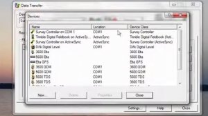 Downloading Data From a Trimble DiNi Level