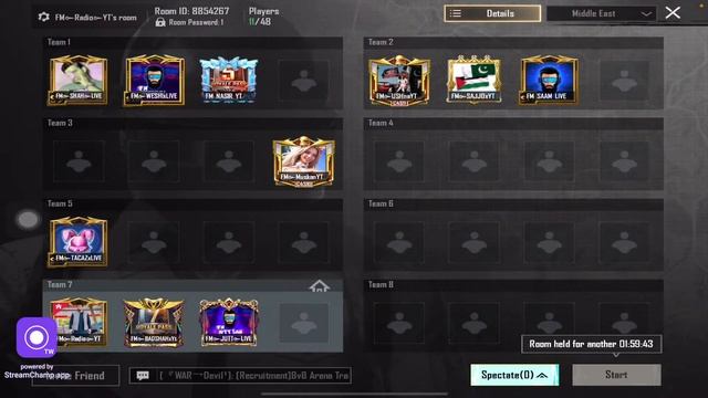 CUSTOM ROOM WITH FM RADIO | FM JUTT IS LIVE | PUBG MOBILE смотреть онлайн