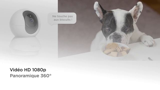 TP-Link Tapo C200, caméra HD WiFi panoramique pour une surveillance de la maison, jour et nuit смотреть онлайн