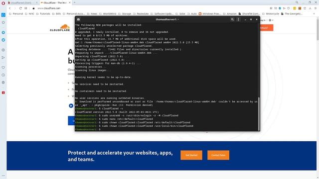 installing Cloudflare on pi-hole server смотреть онлайн