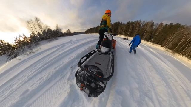 ЖЕСТКАЧ СНЕГОХОД OSM 1000???