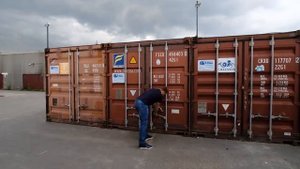 Обзор 10 футового контейнера. Склад-РИОН. Аренда склада контейнера