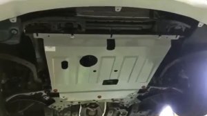 Установка защиты картера Sheriff Smart на Kia Rio