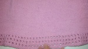 Платье для девочки спицами. Как я его вязала. Платье для детского сада