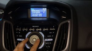 Не работает AUX и Bluetooth на Ford Focus 3 2013, магнитола от Sony