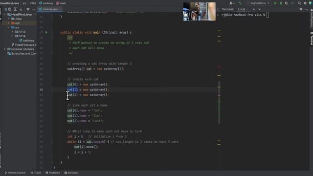 #Java | Java Arrays ☕ | #JavaArray #JavaClass #JavaCompiler #intellij