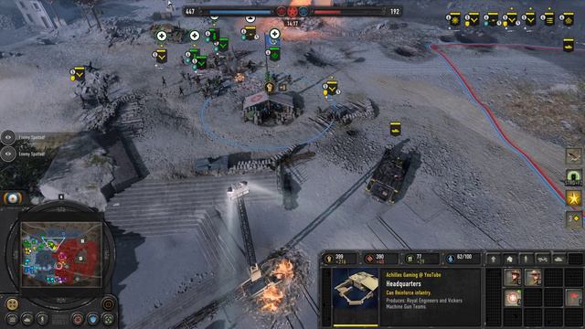 DEADLY FLANK ATTACK! | British Forces Gameplay | 4vs4 Multiplayer | Company of Heroes 3 | COH3
