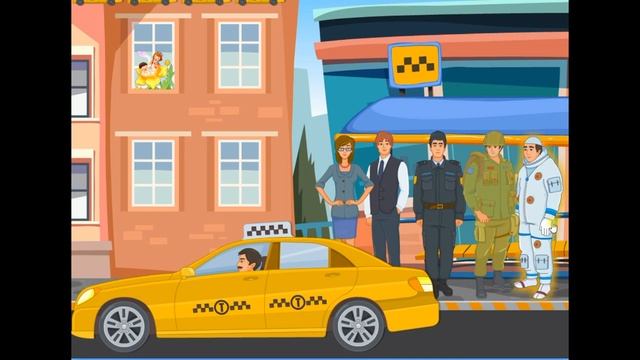 "Такси заказывали?"-1.Знакомство детей с Профессиями и Местом работы смотреть онлайн