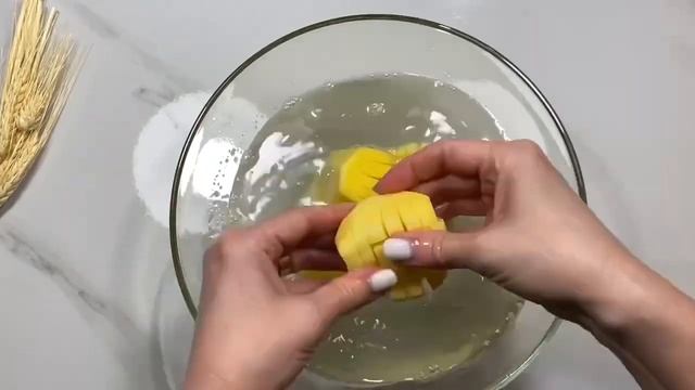 Супер хрустящие жареные картофельные цветы!! Влюбитесь в сырный соус!! Без муки! смотреть онлайн