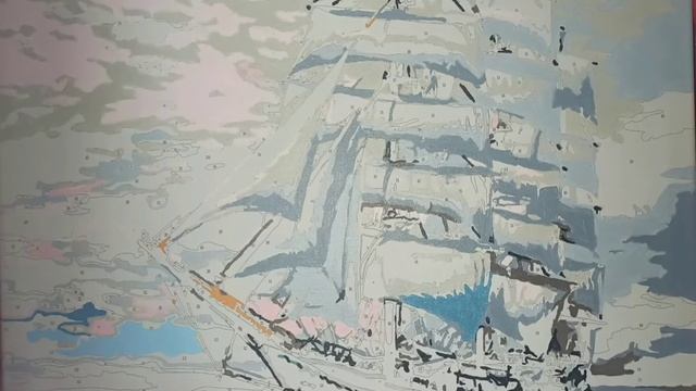 картина по номерам "корабль в море" смотреть онлайн