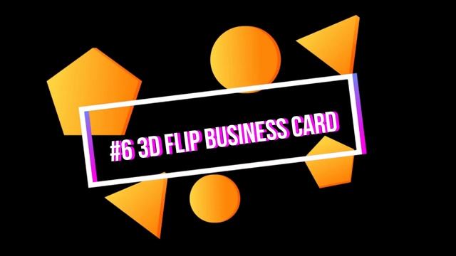 Top 10 Best CSS Business Cards | Free CSS Business Card UI Design Examples | Wpshopmart