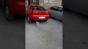 Белый дым на холодную mazda 323F 1995 1.8 16V