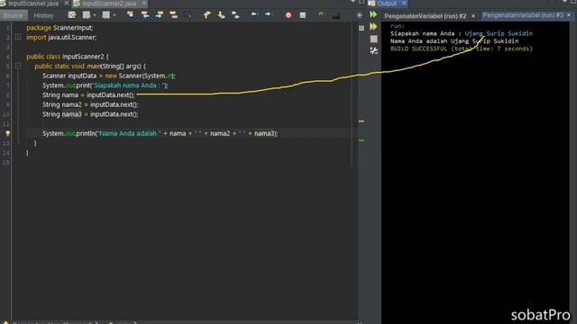 Tutorial Belajar Bahasa Java Buat Pemula - 13 Scanner next() & nextLine() (on Going) смотреть онлайн