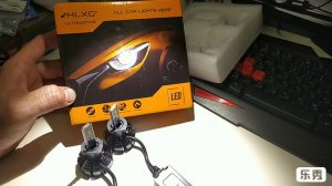 HLXG Led лампы в головной свет апгрейд.