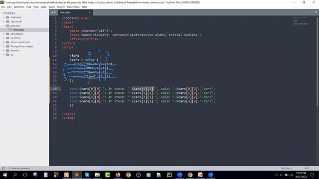 php class lecture 3 || php loops,php functions, php arrays || by mithun sarker