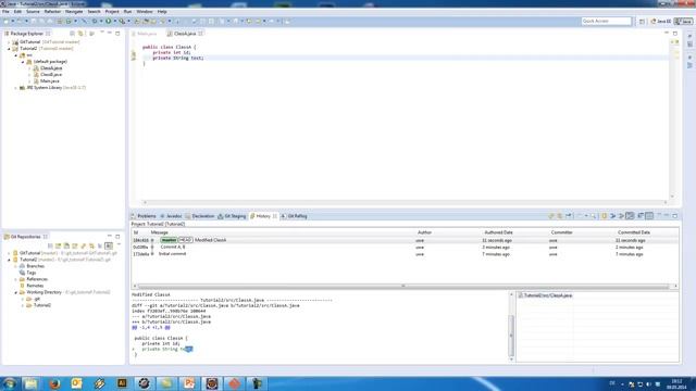 Git tutorial for Eclipse (2) - Reverting file changes (german) смотреть онлайн