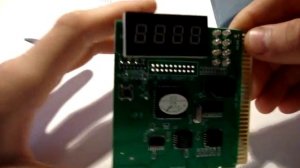 PCI & ISA 4 Bits Diagnostic POST Test Card