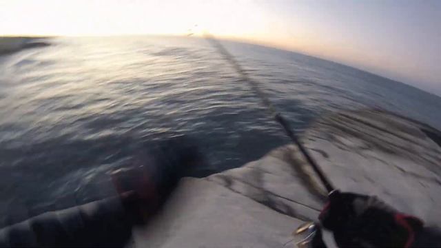 Shore fishing in Cyprus. Seabass (Lavraki) on soft bait | Рыбалка с берега на Кипре, лаврак