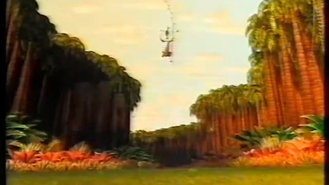 Локализированная русская заставка Мадагаскар с кассеты VHS