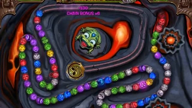 Zuma's Revenge - Stage 6 : Volcano Temple - Adventure Mode