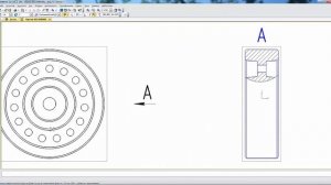 Создать местный разрез на чертеже