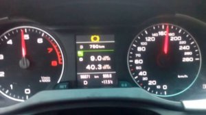 Разгон Ауди а4 б8 вариатор 0-200