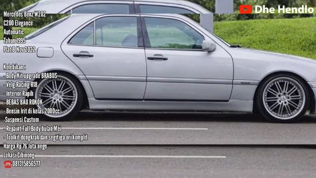 MERCEDES BENZ C200 W202 ELEGANCE 1995 MURAH DAN MEWAH SEKALI