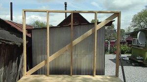 Гараж постройка, продолжение 2.