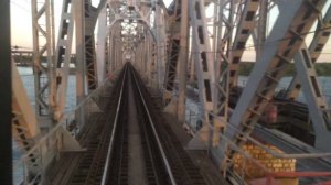 Железнодорожный Мост через Волгу. Самарская область.