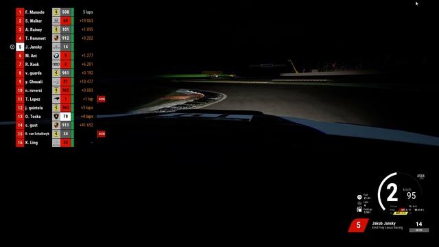 Monza night race with Lexus RC F GT3 смотреть онлайн