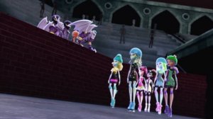 Играй, как девчонка. Мультик Монстер Хай.