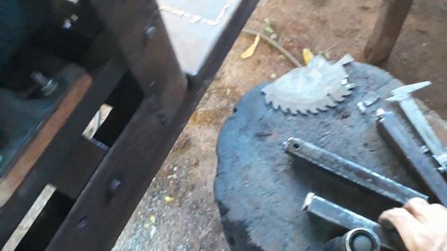 Torno mecânico caseiro parte - 49.