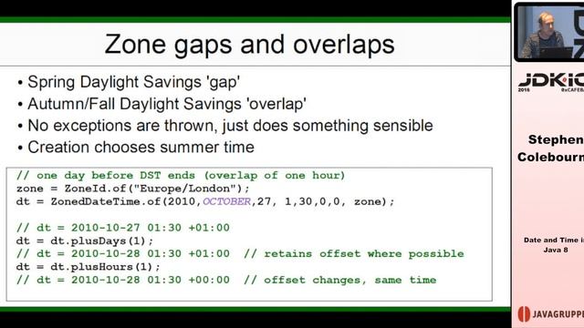 JDK IO 2016 - Stephen Colebourne - Date and Time in Java 8 смотреть онлайн