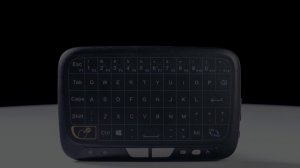 H18 Wireless Keyboard big Full Touchpad