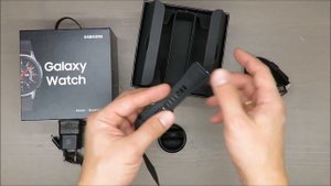 UNBOXING Samsung Galaxy Watch 46mm Silver (46 mm, SM-R800)