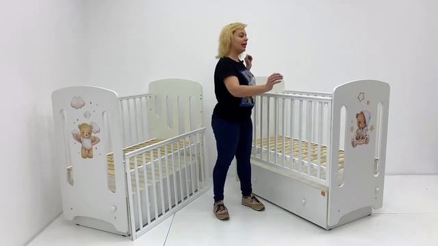 Обновлённые детские кроватки Топотушки Каролина смотреть онлайн