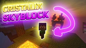 ЗАЛЕТЕЛ на Кристаликс Скайблок ● Minecraft Cristalix SkyBlock NewGen