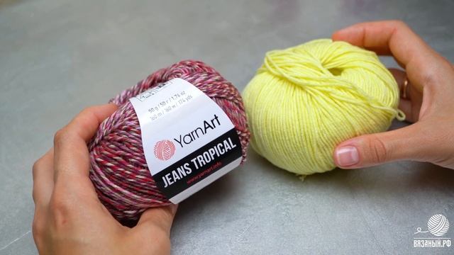 ?Jeans Tropical & Jeans Crazy Yarnart - сумасшедшие цвета, которые будоражат воображение!?