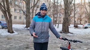 🔋 Чем хороша шипованная резина на электровелосипеде зимой?