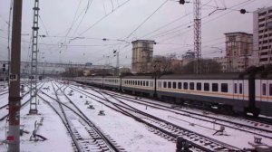 Новый ЭП2Д прибывает на Киевский вокзал