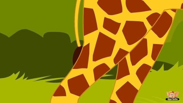 Giraffe Rhymes, Giraffe Animal Rhymes Videos For Children