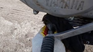Замена масла на Yamaha YBR 125.