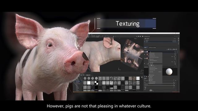 Photo-realistic CG Animal Production Process (tutorial) смотреть онлайн