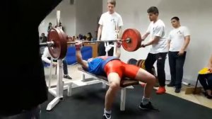 Пауэрлифтинг. Powerlifting. IPF. Жим лежа 125 кг. Кубок УГО. г Уссурийск. 18.06.2017 г.