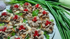 Канапе со шпротами, сыром и яйцом!!!???