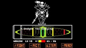 Undertale: Genocide Route - Undyne the Undying