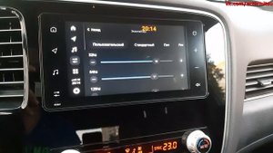 КАК?#5 - Включить тёмную тему Яндекс Авто + эквалайзер // ЯндесАвто Mitsubishi Outlander 3