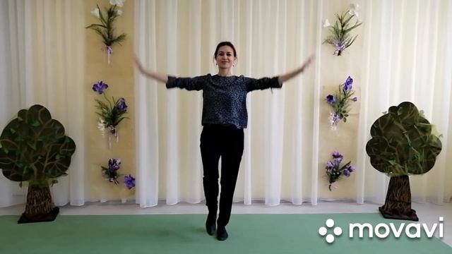 Музыкальная разминка «В гости к бабушке» (по музыкальному материалу О.Киенко)
